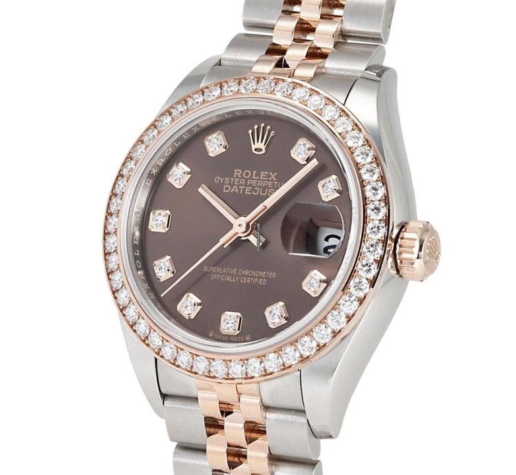 Rolex Lady-datejust 279381rbr Automatic Like New Unworn