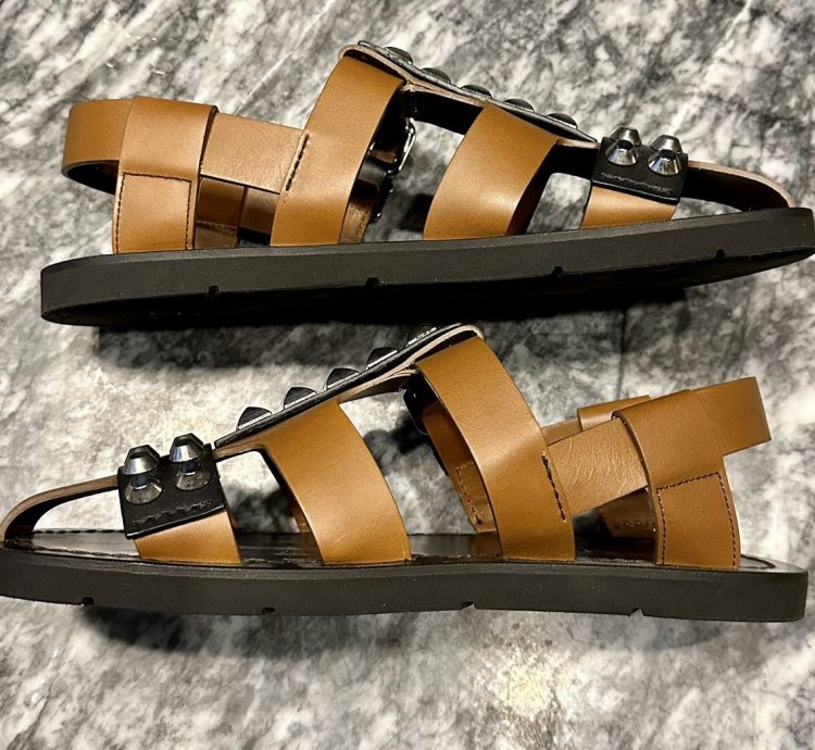 Studded Sandals