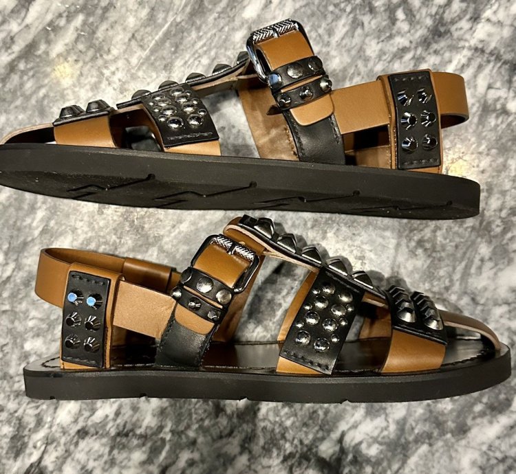 Studded Sandals