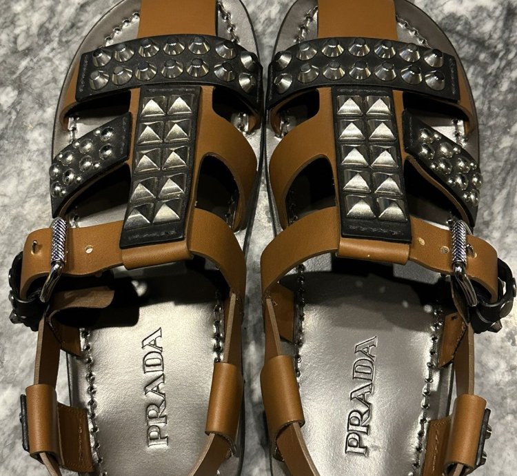 Studded Sandals