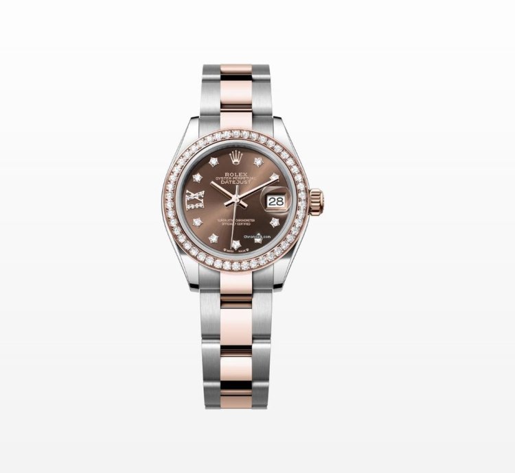 Rolex Lady-datejust 279381rbr Choc Star Diamonds Oys
