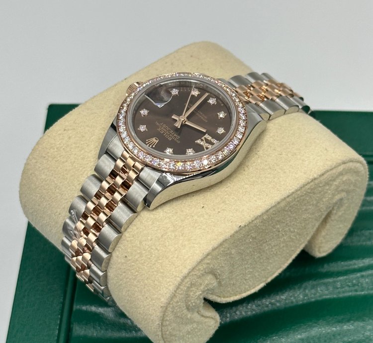 Rolex Lady-datejust 279381rbr Choco Star Diamonds Jub