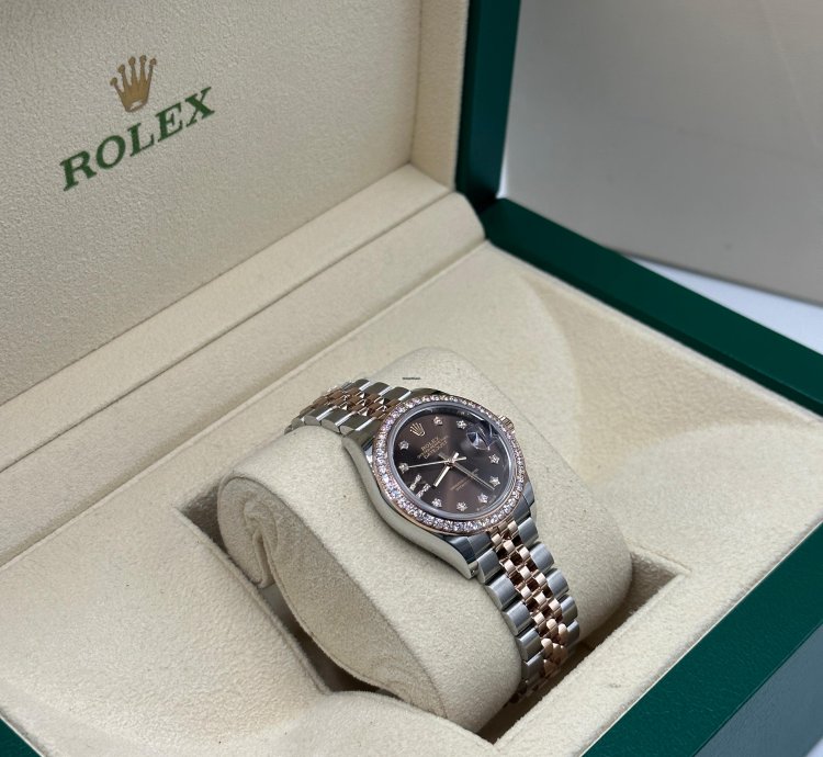 Rolex Lady-datejust 279381rbr Choco Star Diamonds Jub