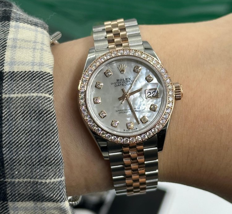 Rolex Lady-datejust 279381rbr Ng Everose Gold Mother-of-pearl Diamond Jubilee