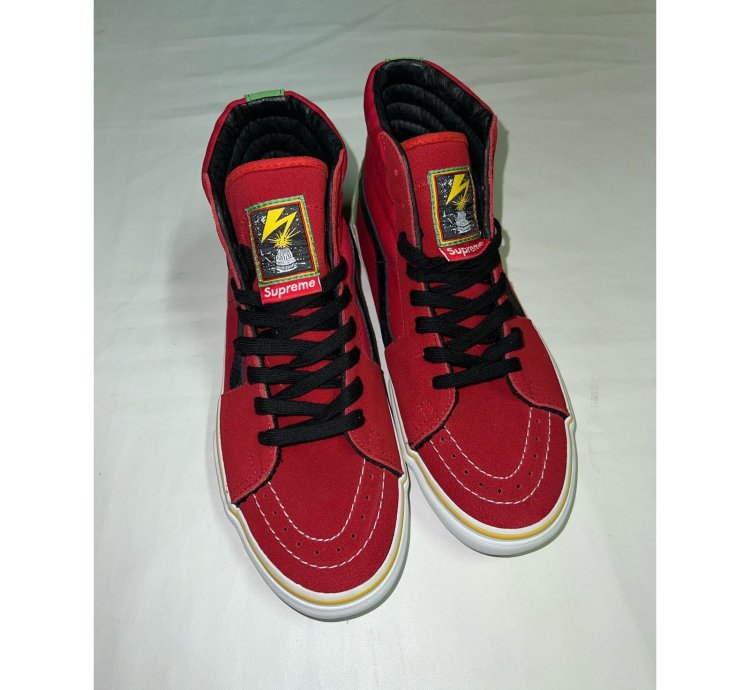 Supreme 2008 Bad Brains Vans Sk8-hi Shoes