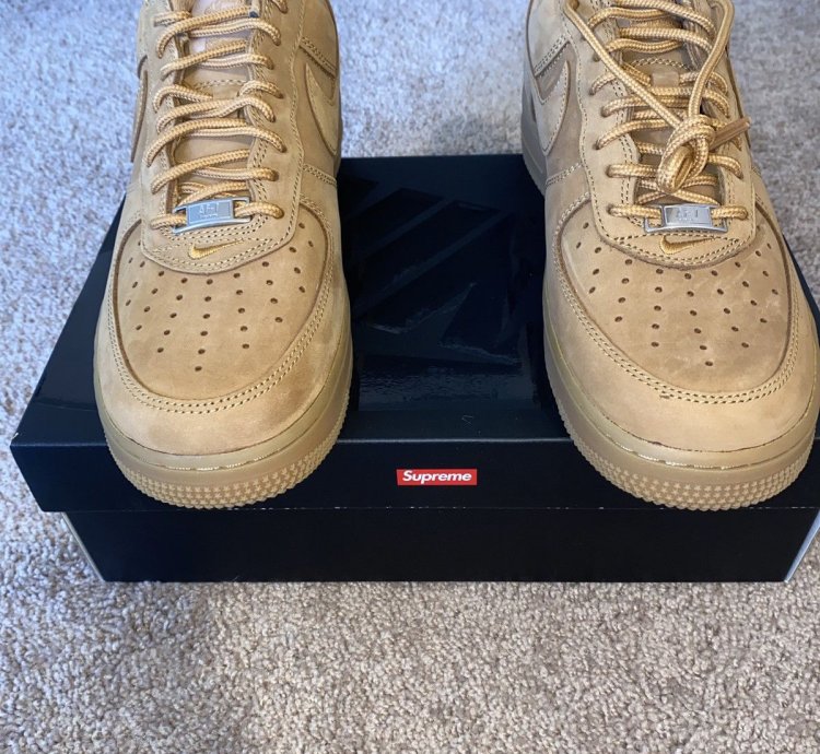 Supreme Af1 Flax