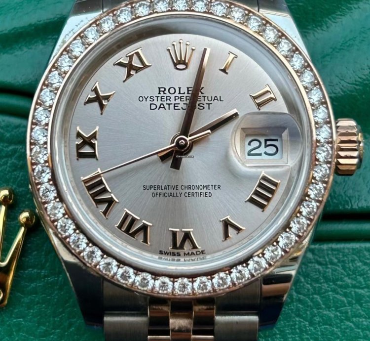 Rolex Lady-datejust 279381rbr Rose Roman Dial Jubilee