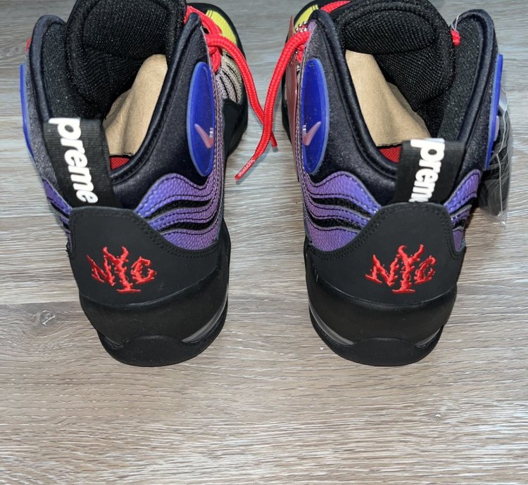 Supreme Air Bakin Black Gradient