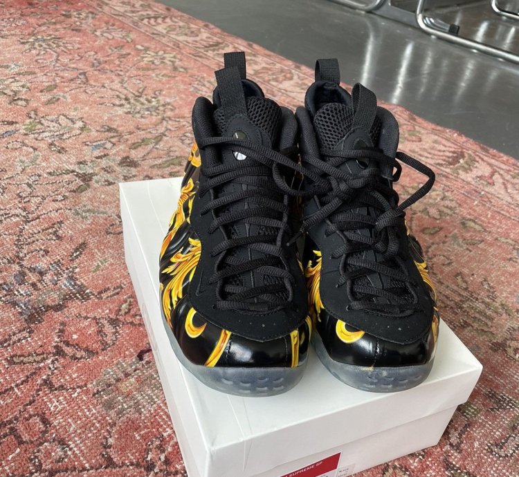 Supreme Air Foamposite One Sp Black 2014