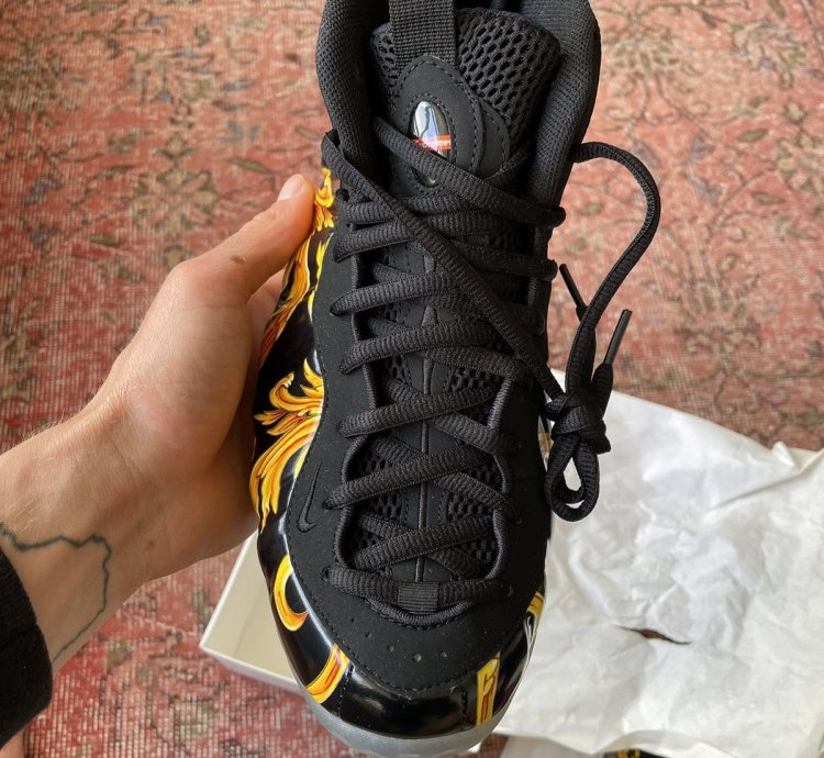 Supreme Air Foamposite One Sp Black 2014