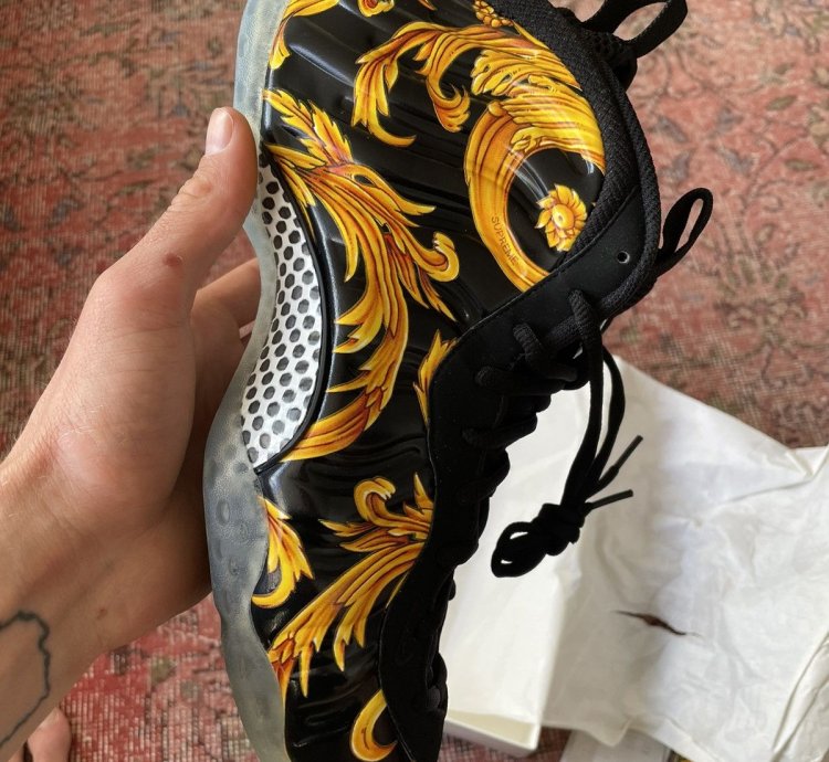 Supreme Air Foamposite One Sp Black 2014