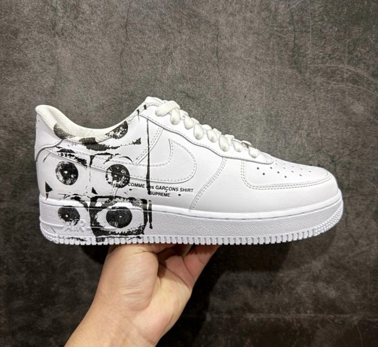 Nike Air Force 1 Low Supreme Comme Des Garcons Shirt