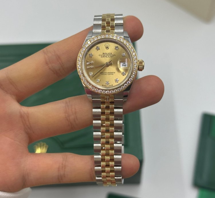 Rolex Lady-datejust 279383rbr Champ Star Jub
