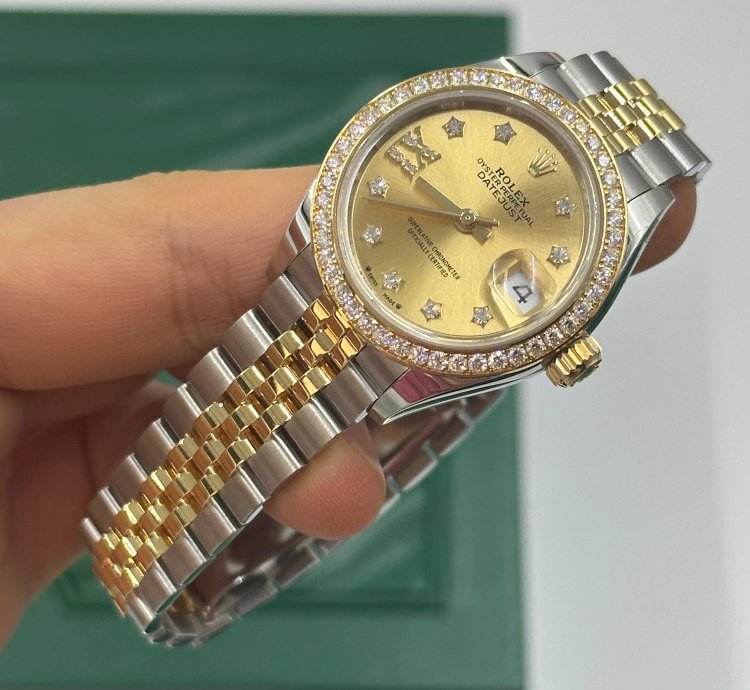 Rolex Lady-datejust 279383rbr Champ Star Jub