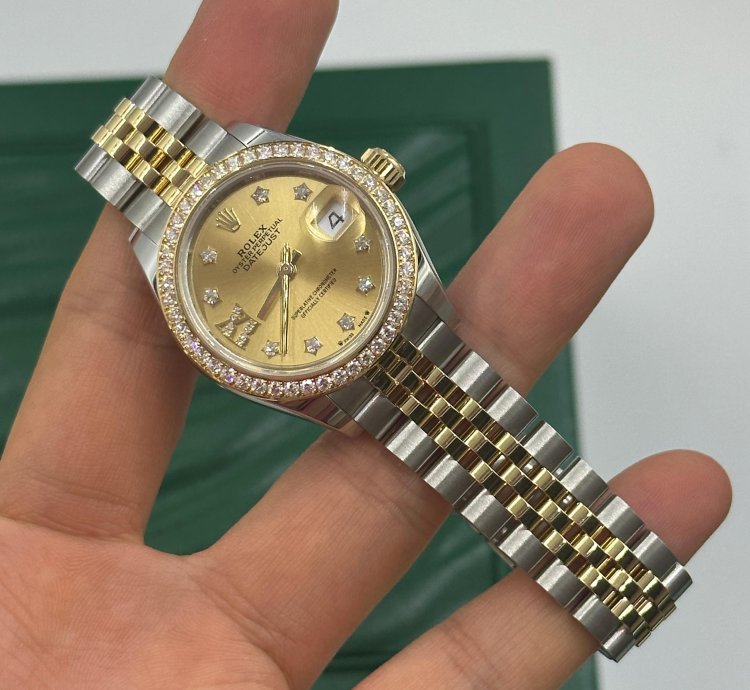 Rolex Lady-datejust 279383rbr Champ Star Jub