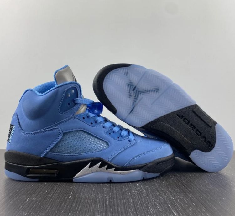 Nike Air Jordan 5 Retro Unc University Blue