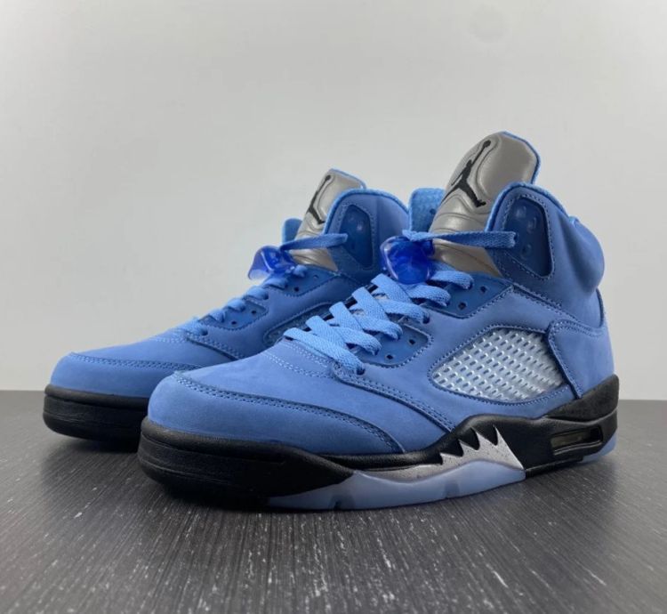 Nike Air Jordan 5 Retro Unc University Blue