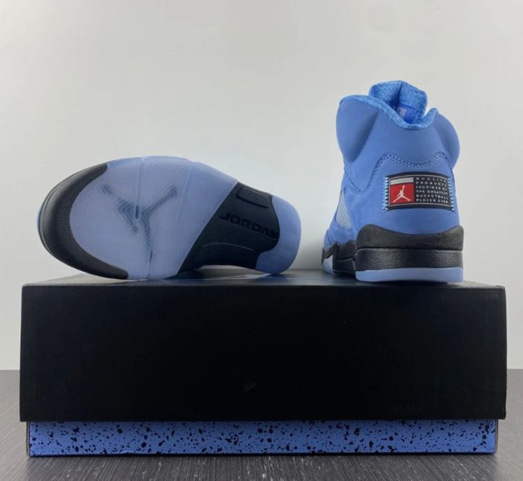 Nike Air Jordan 5 Retro Unc University Blue