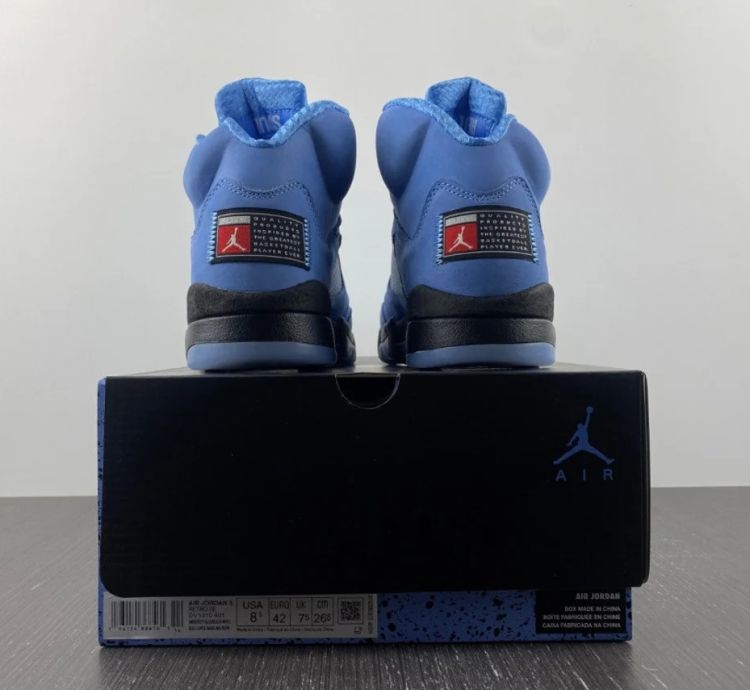 Nike Air Jordan 5 Retro Unc University Blue
