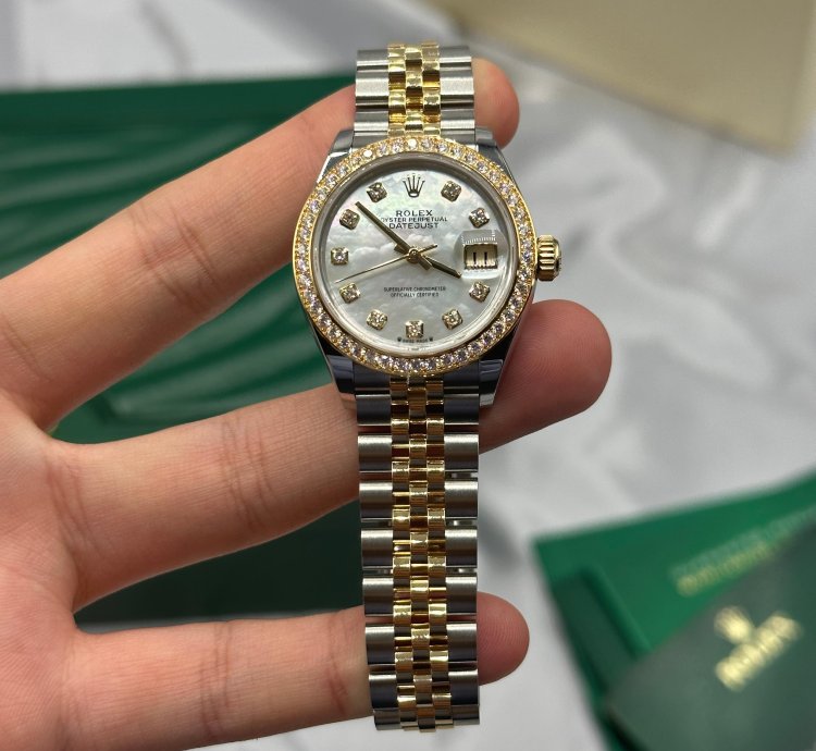 Rolex Lady-datejust 279383rbr Ng Mother-of-pearl Diamond Dial Jubilee