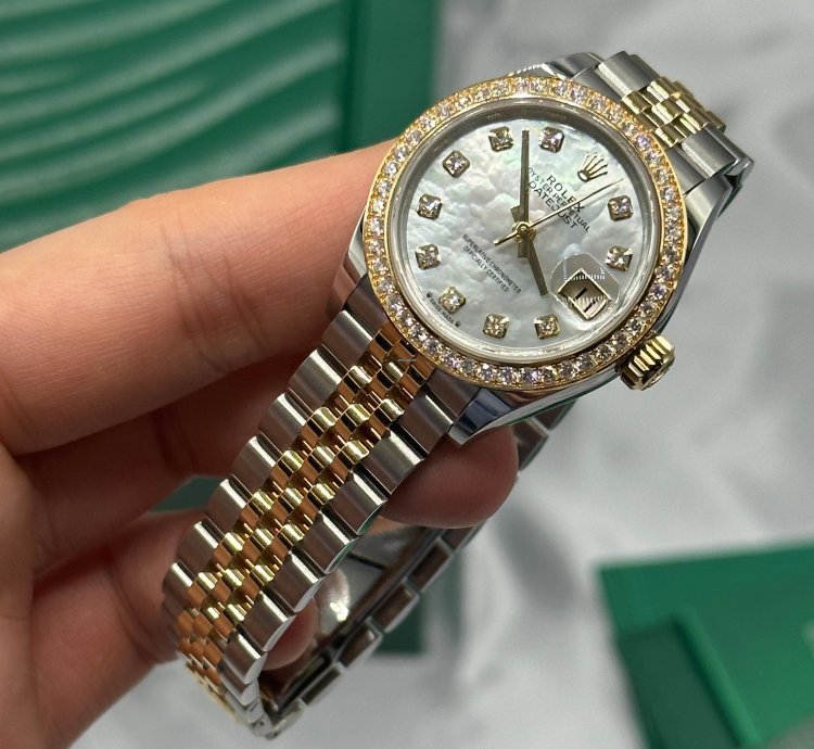 Rolex Lady-datejust 279383rbr Ng Mother-of-pearl Diamond Dial Jubilee