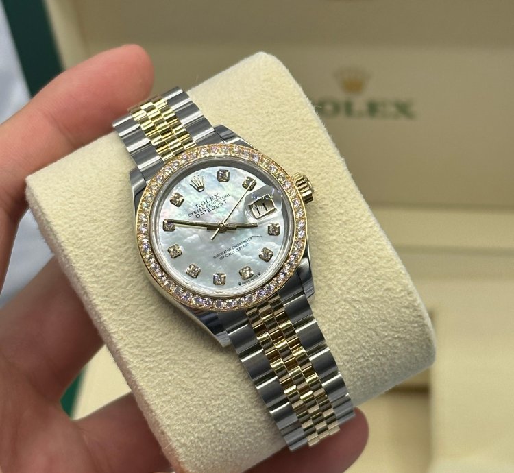 Rolex Lady-datejust 279383rbr Ng Mother-of-pearl Diamond Dial Jubilee
