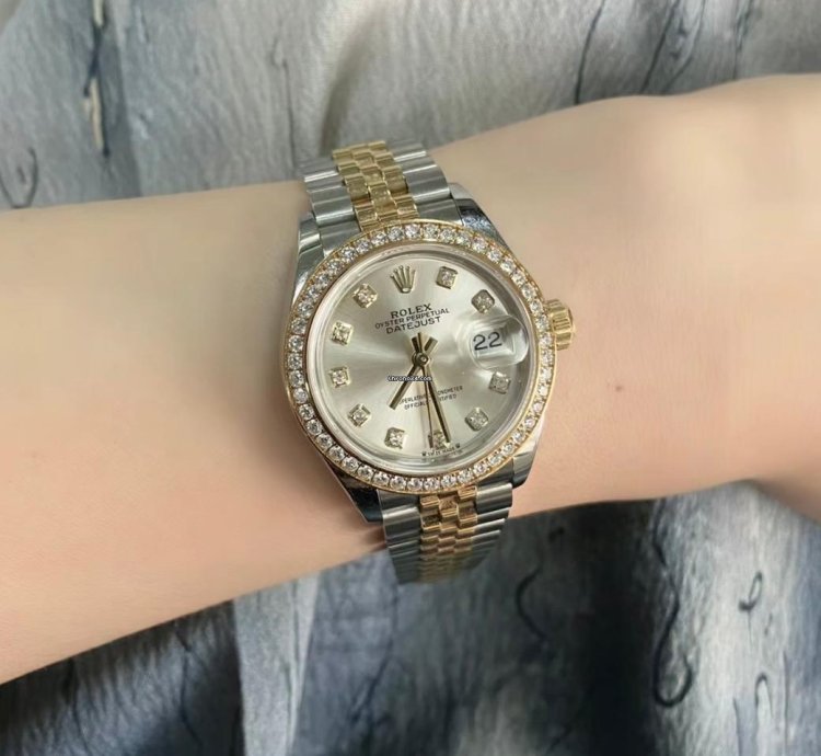 Rolex Lady-datejust 279383rbr Silver Jub
