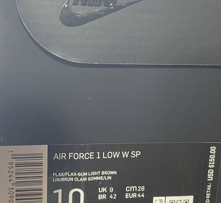 Supreme Air Force 1 Wheat Size 10m