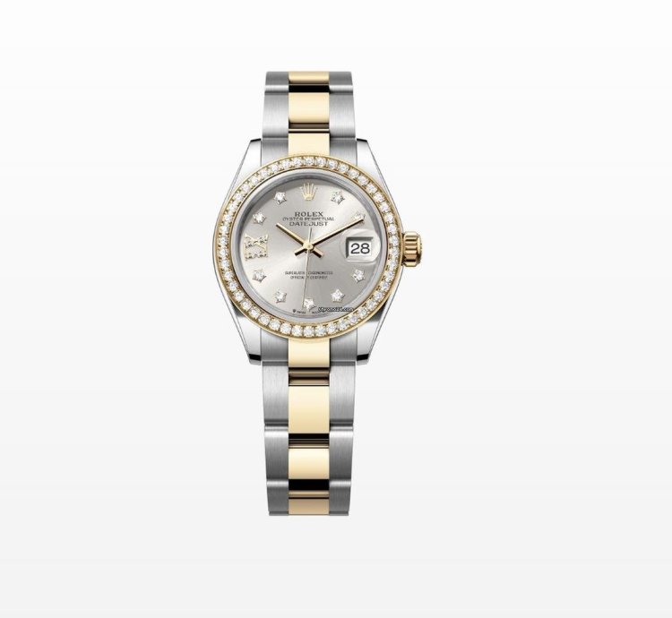 Rolex Lady-datejust 279383rbr Silver Star Diamonds Oys