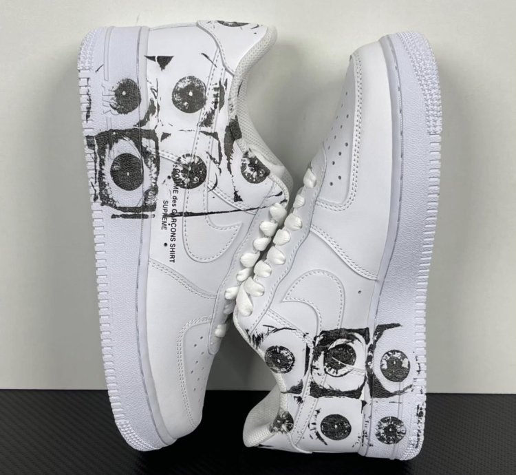 Nike Air Force 1 Low Supreme Comme Des Garcons Shirt