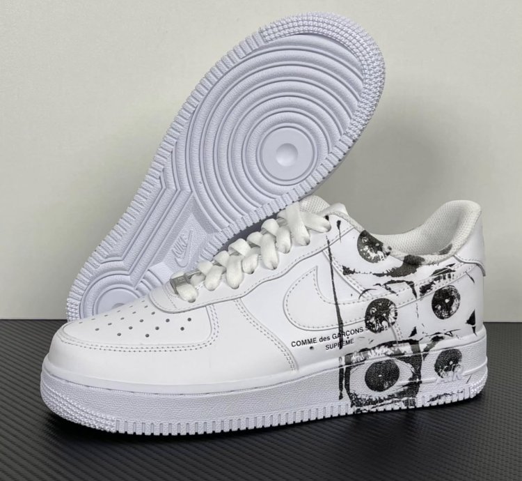 Nike Air Force 1 Low Supreme Comme Des Garcons Shirt