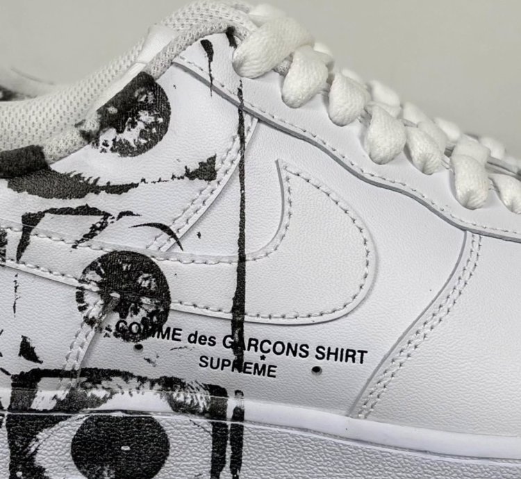 Nike Air Force 1 Low Supreme Comme Des Garcons Shirt