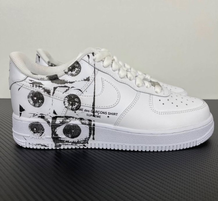 Nike Air Force 1 Low Supreme Comme Des Garcons Shirt