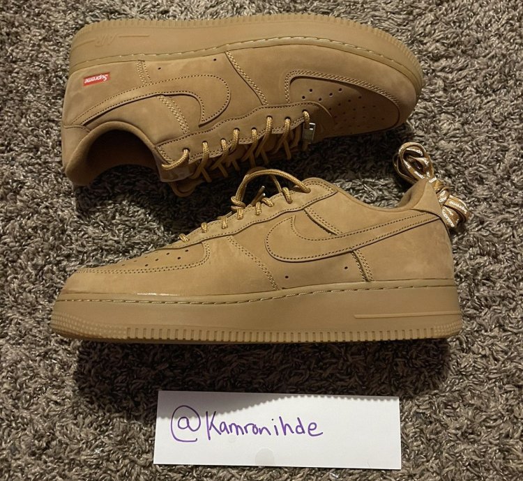Supreme Air Force 1 Wheat Size 12