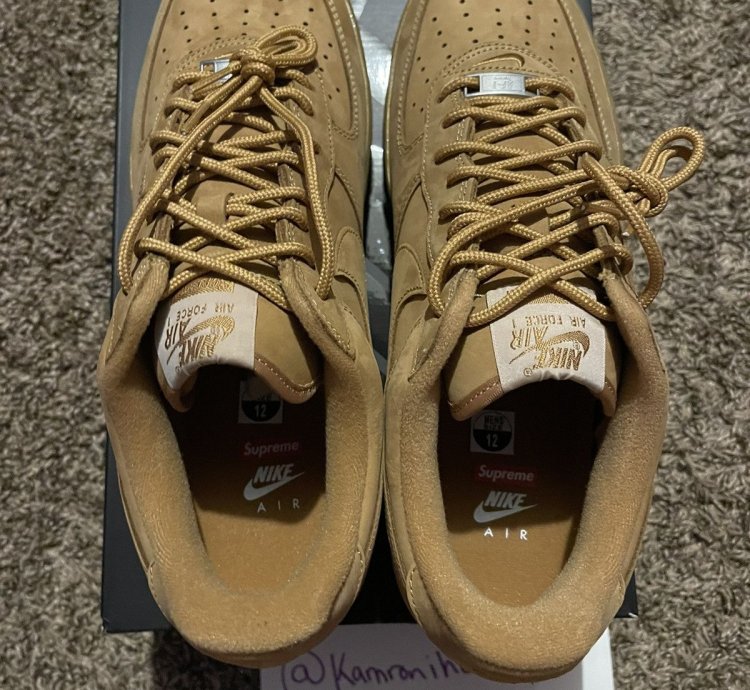 Supreme Air Force 1 Wheat Size 12