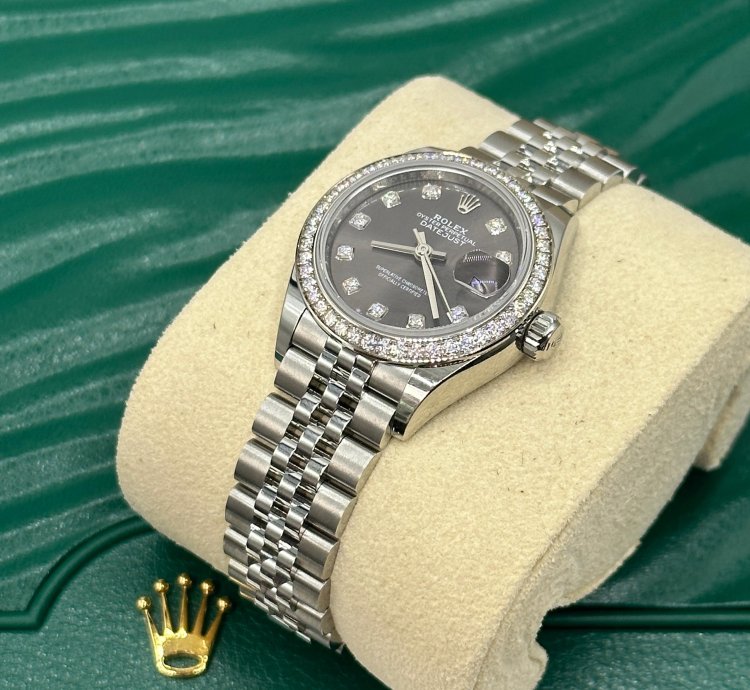 Rolex Lady-datejust 279384g Grey Jub