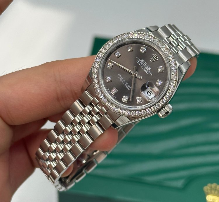 Rolex Lady-datejust 279384g Grey Jub