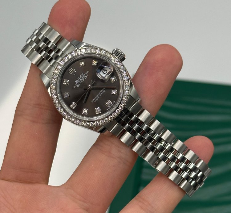 Rolex Lady-datejust 279384g Grey Jub