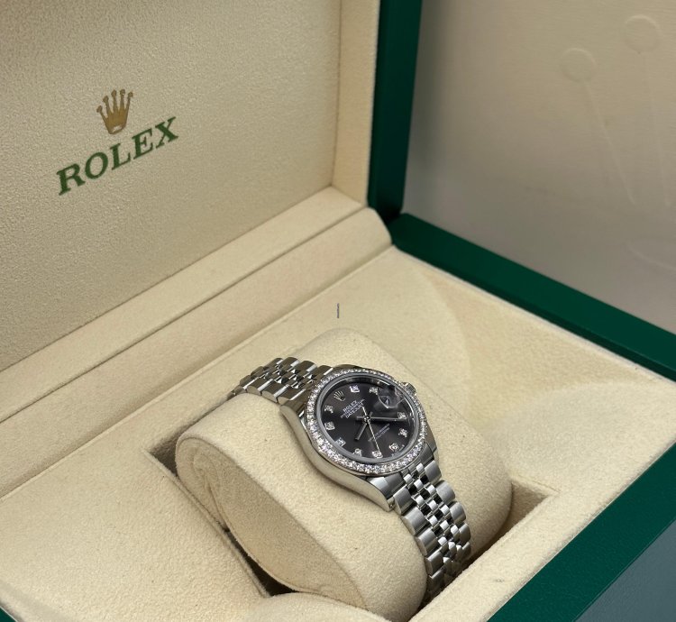 Rolex Lady-datejust 279384g Grey Jub
