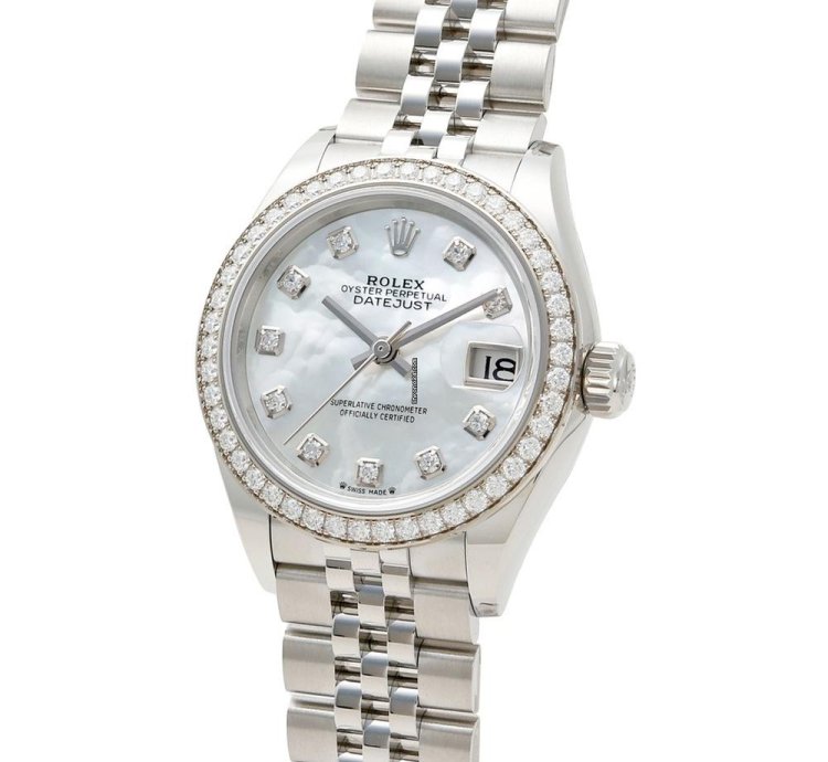 Rolex Lady-datejust 279384rbr Automatic Gold Steel New
