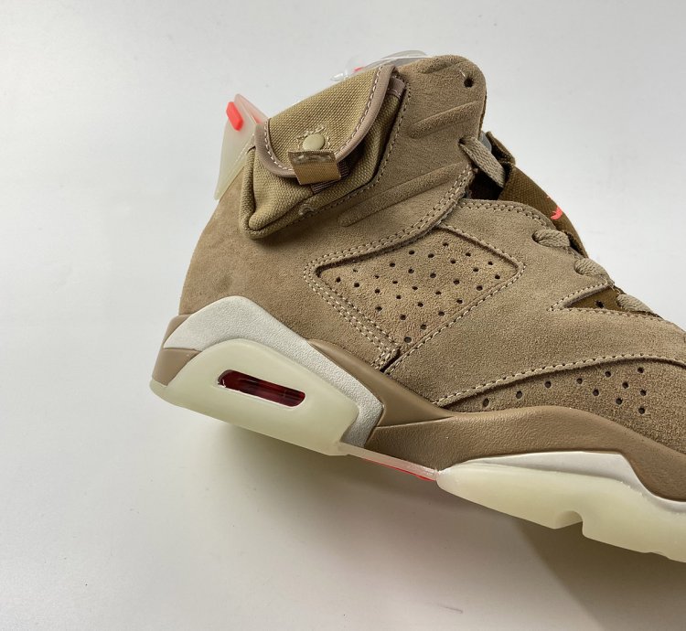 Nike Air Jordan 6 Retro Travis Scott British Khaki
