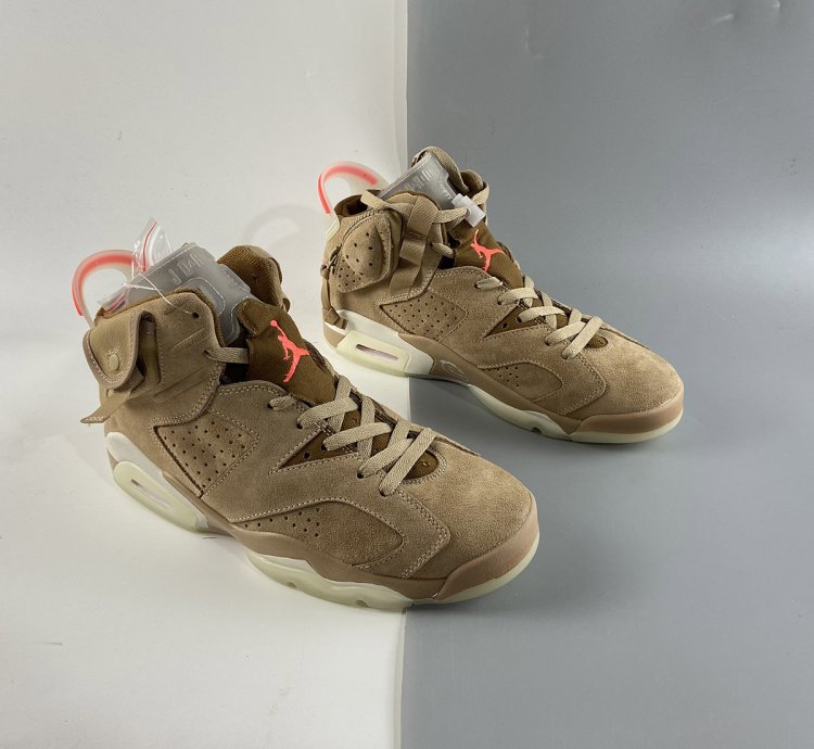 Nike Air Jordan 6 Retro Travis Scott British Khaki