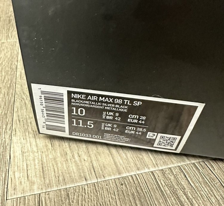 Supreme Air Max 98 Tl Size 10