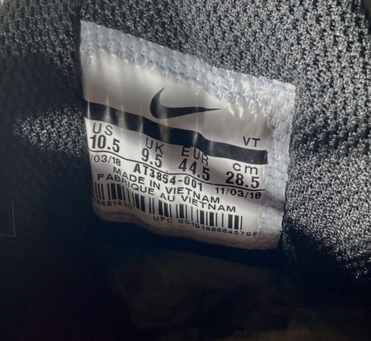 Supreme Air Max Tailwind 4 Black Cobalt 2019