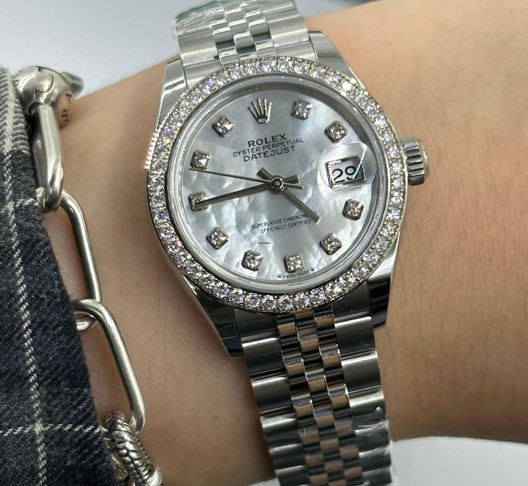 Rolex Lady-datejust 279384rbr Ng White Jub