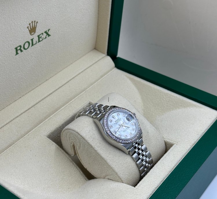 Rolex Lady-datejust 279384rbr Ng White Jub