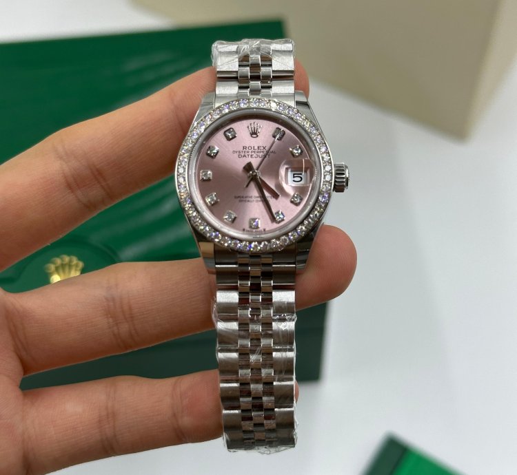 Rolex Lady-datejust 279384rbr Pink Diamond Dial Jubilee