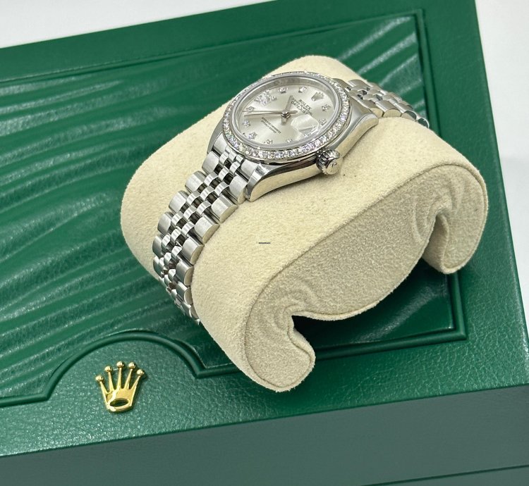 Rolex Lady-datejust 279384rbr Silver Star Diamonds Jub