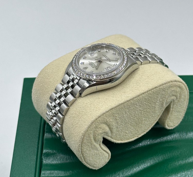 Rolex Lady-datejust 279384rbr Silver Star Diamonds Jub