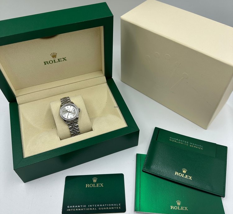 Rolex Lady-datejust 279384rbr Silver Star Diamonds Jub